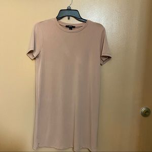 Forever 21 Dusty Rose T-shirt Dress